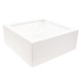 Planter Smooth wit vierkant (100 x 100 x 40 cm)